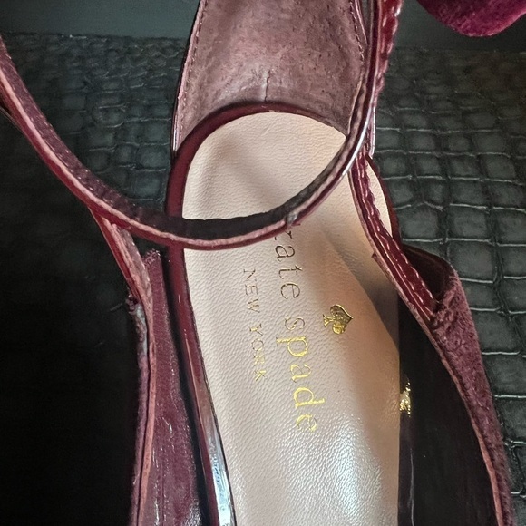 KATE SPADE Sheena -Deep Russet Color: burgundy Size:6 - Picture 4 of 10